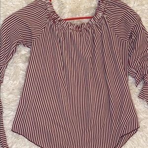 Off the shoulder blouse